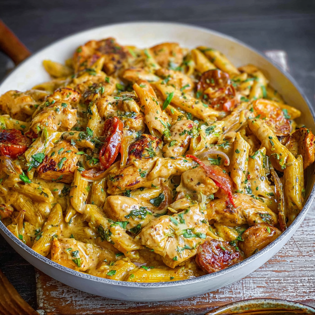 One-Pot Creamy Chicken Pasta_03
