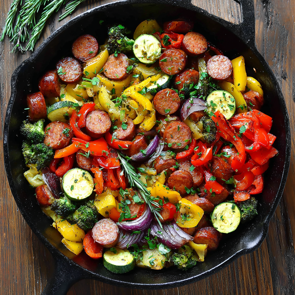 One-Pan Sausage & Veggies_02