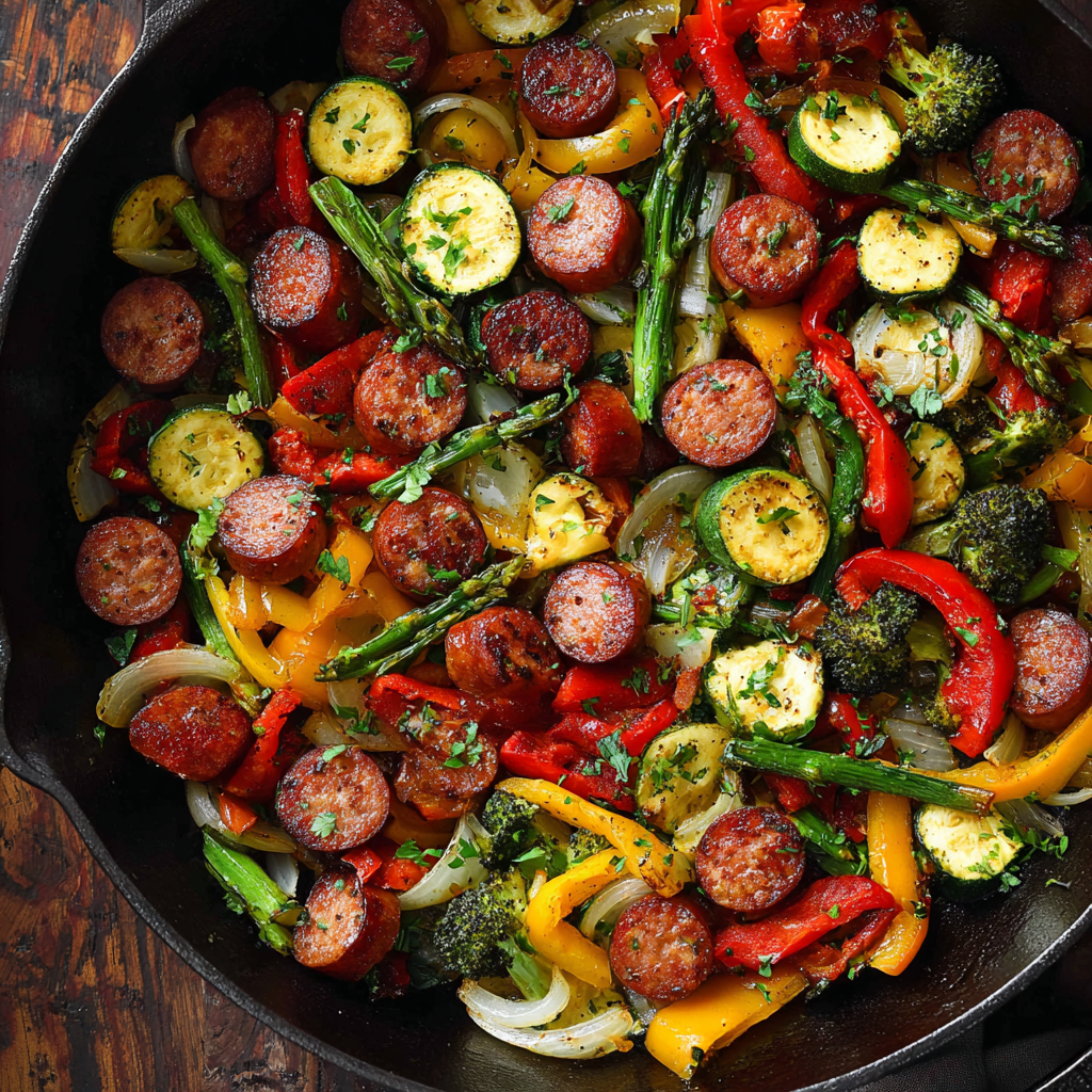 One-Pan Sausage & Veggies_03