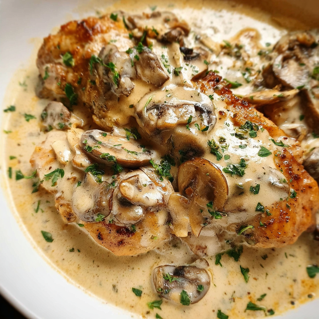 Creamy Mushroom Chicken Sauce_01