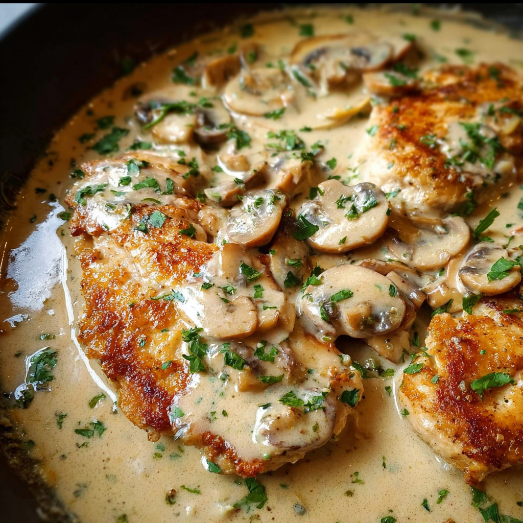Creamy Mushroom Chicken Sauce_03
