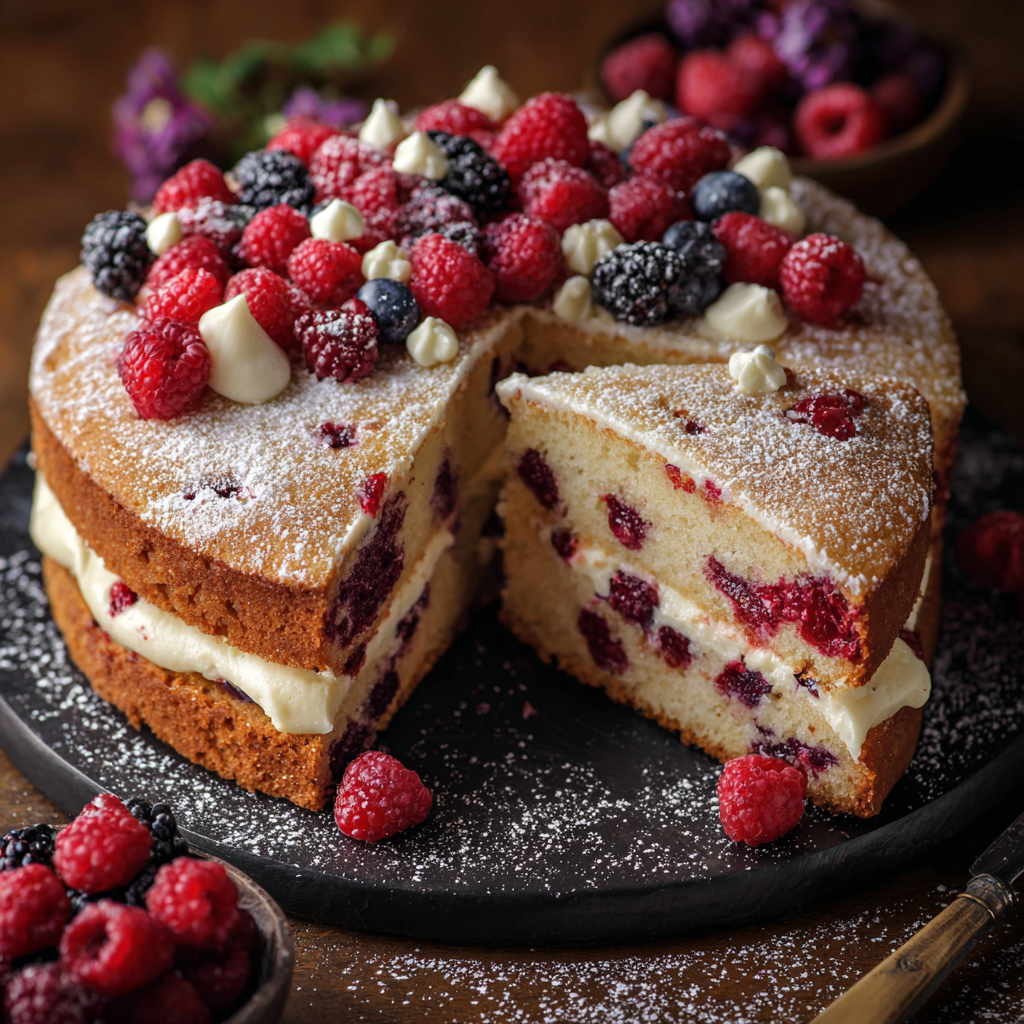White Chocolate Berry Cake_01
