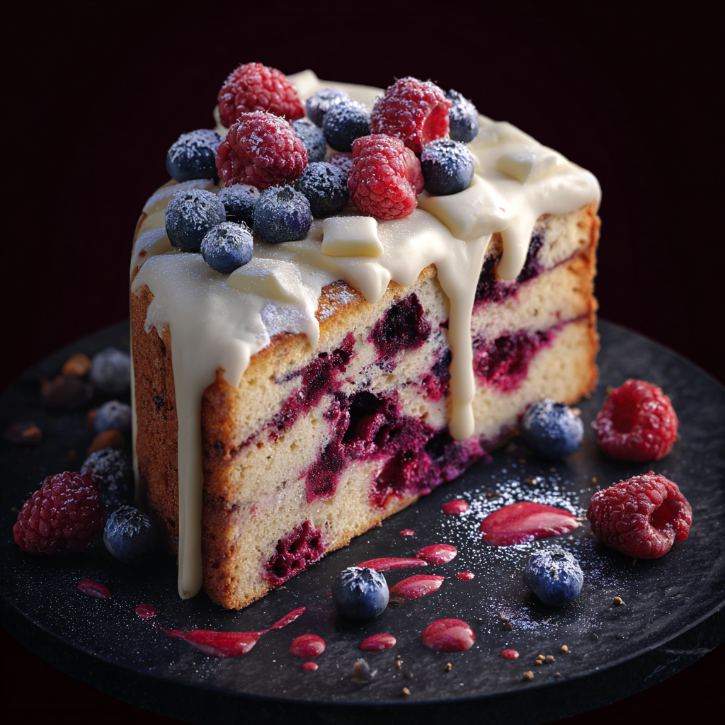 White Chocolate Berry Cake_03