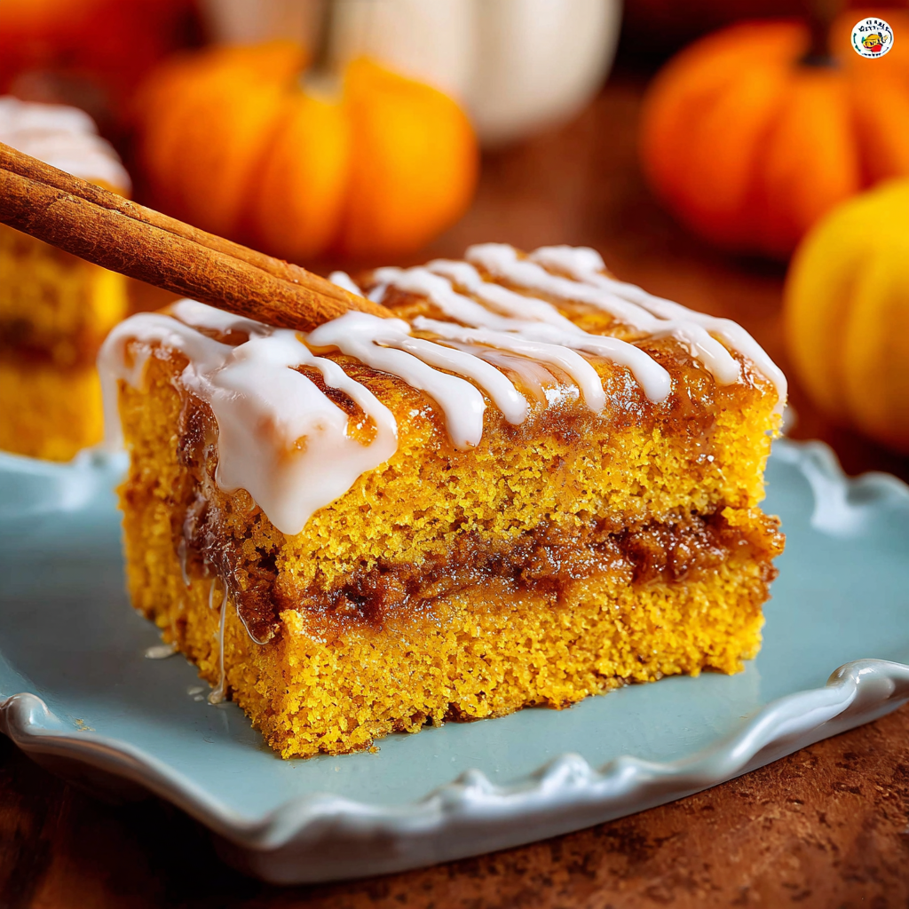 Pumpkin Honey Bun Cake_02