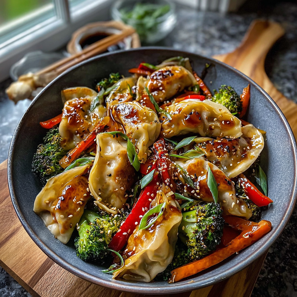 Potsticker Stir Fry Recipe_01