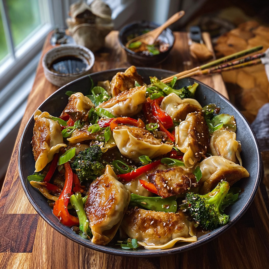Potsticker Stir Fry Recipe_02