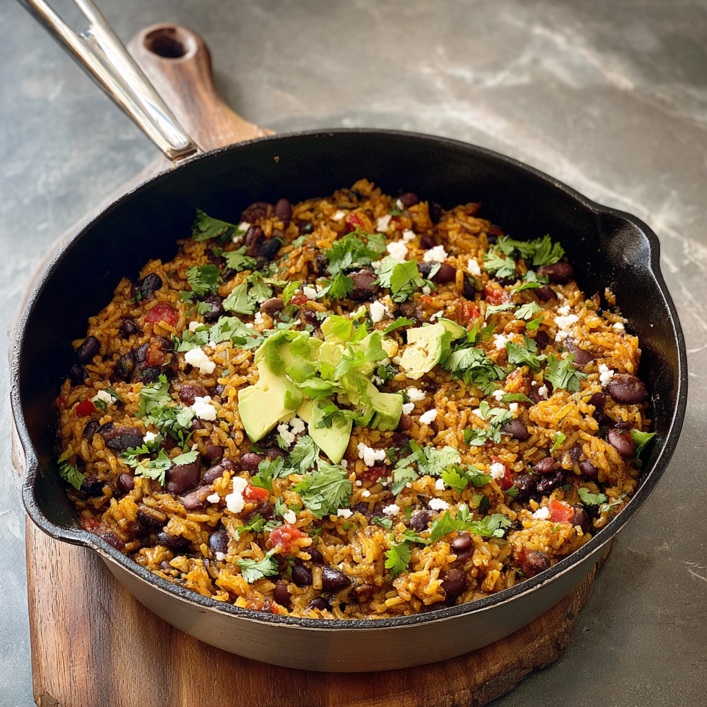 Rice & Bean Skillet_01