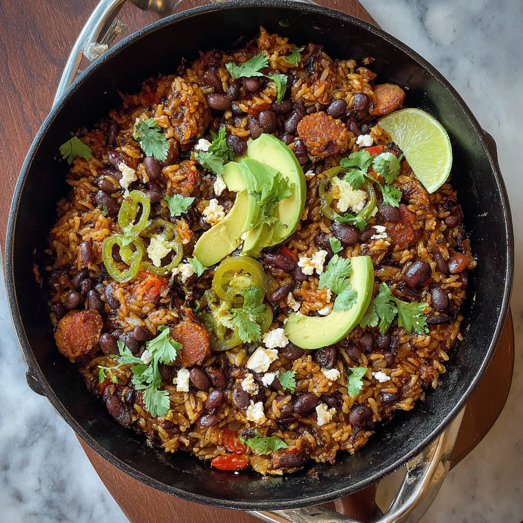 Rice & Bean Skillet_02