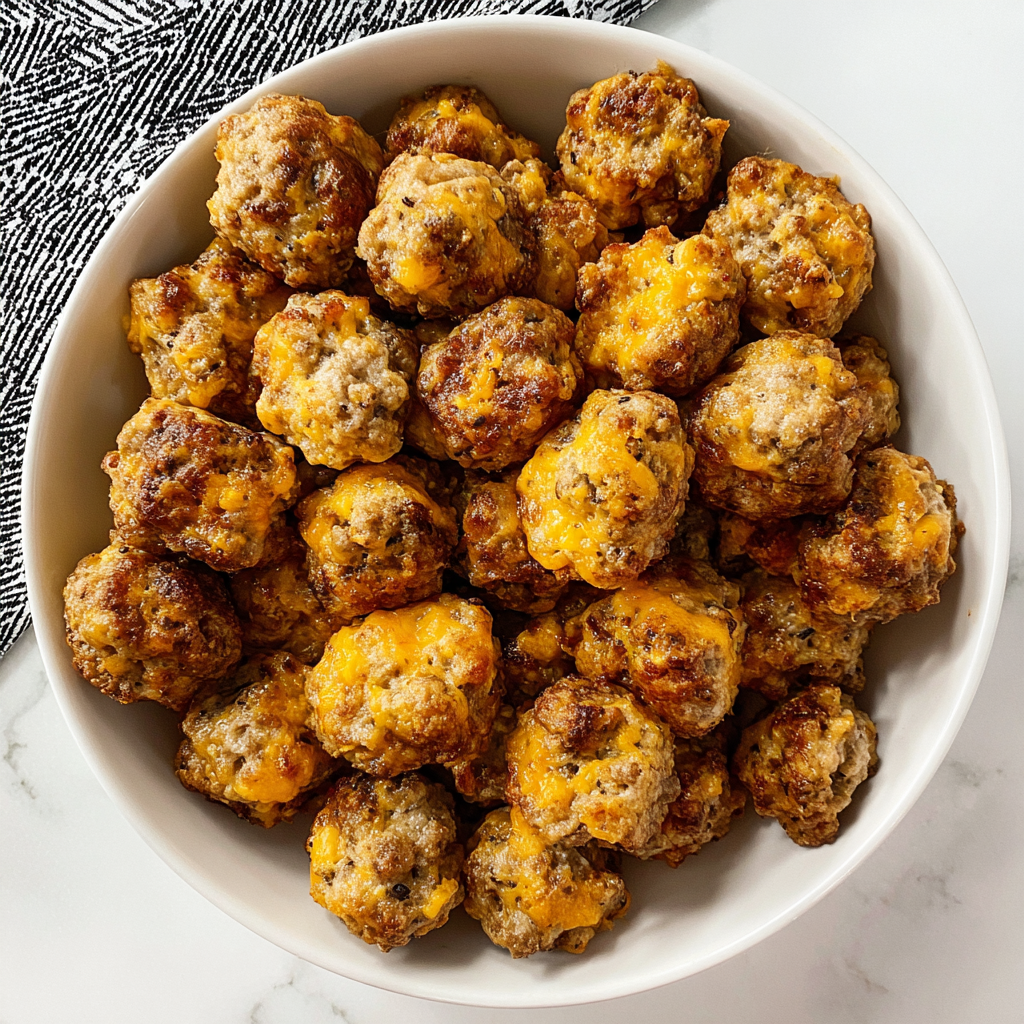 Cheddar Bay Sausage Balls