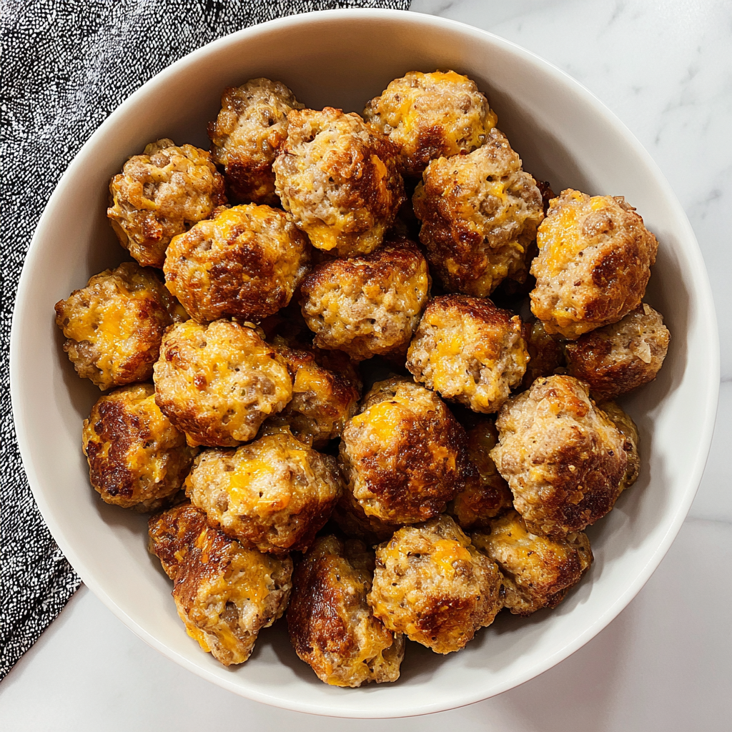 Cheddar Bay Sausage Balls