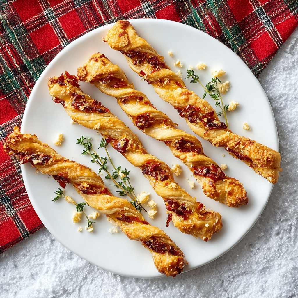 Fig & Prosciutto Puff Pastry Twists