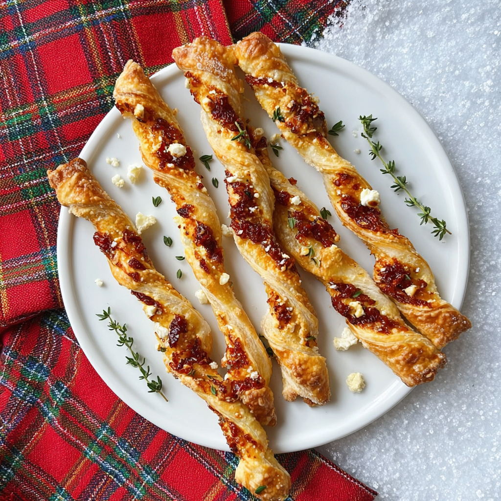 Fig & Prosciutto Puff Pastry Twists