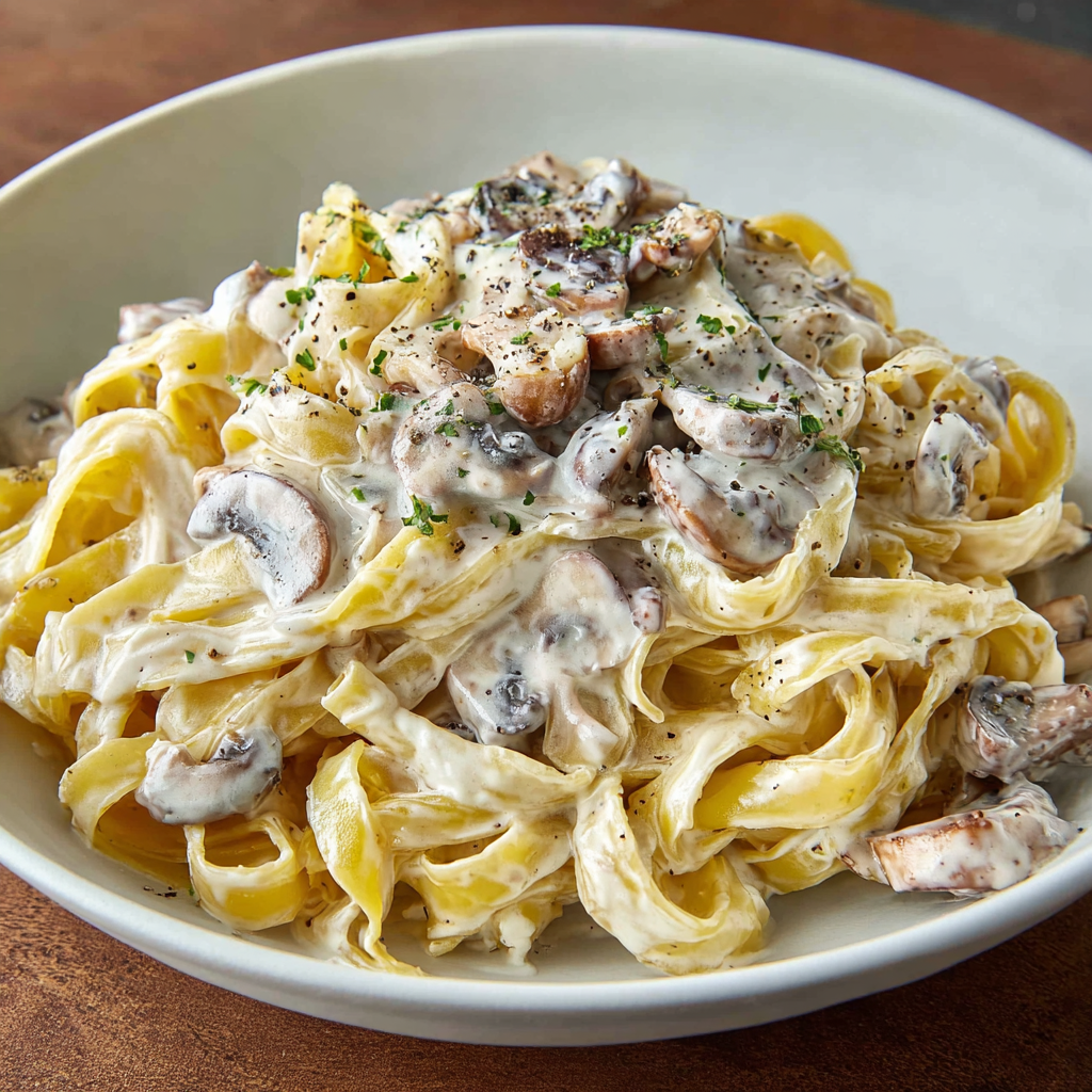 Creamy Mushroom Pasta