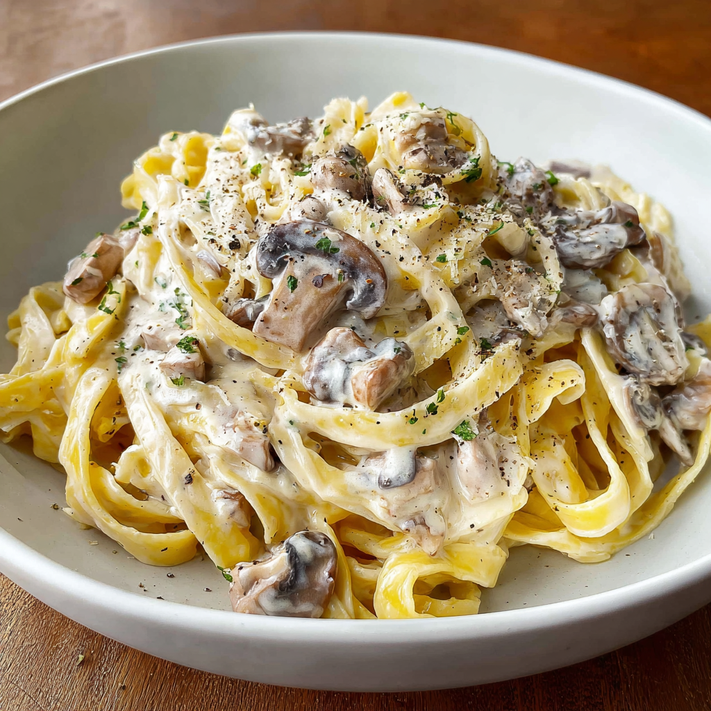 Creamy Mushroom Pasta