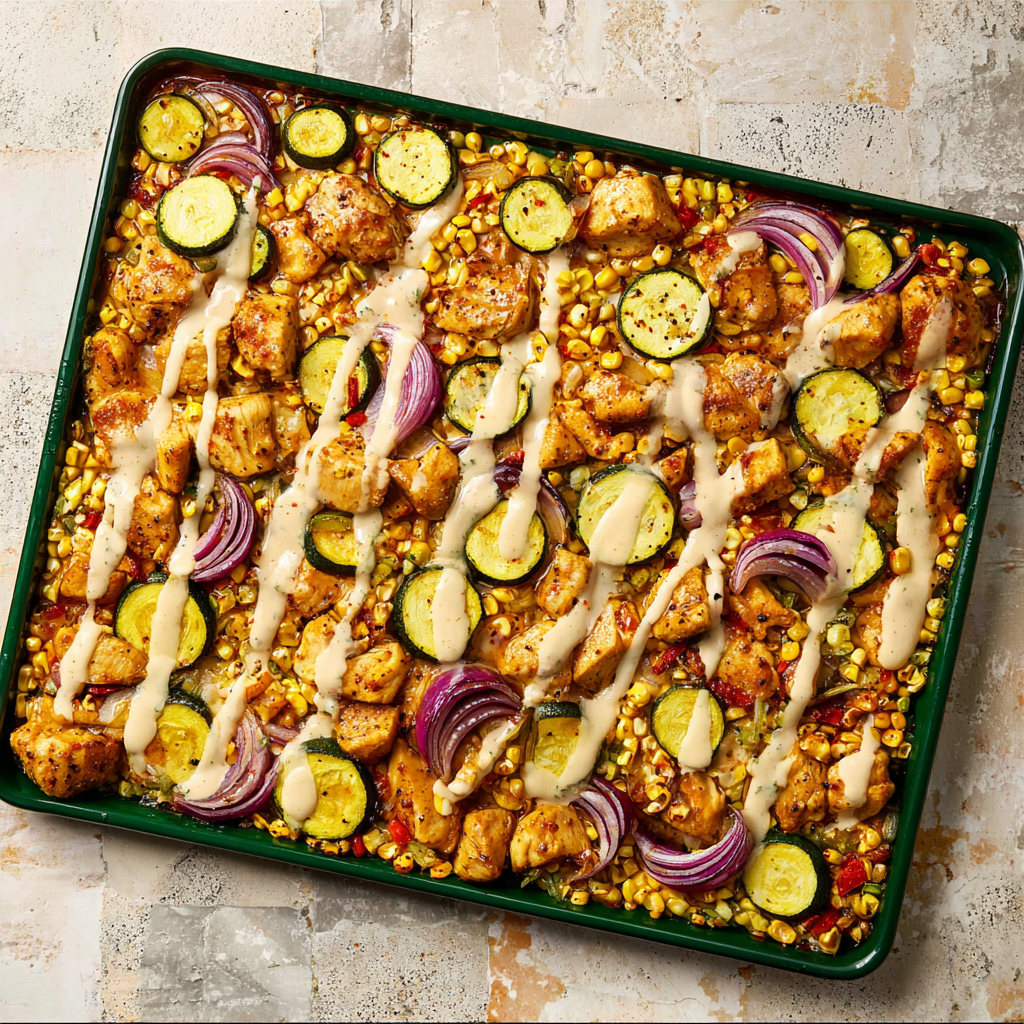 Sheet Pan Chipotle Chicken Thighs