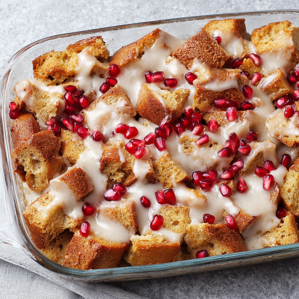 Eggnog French Toast Bake