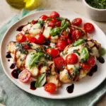 Flavorful Mozzarella Bruschetta Chicken