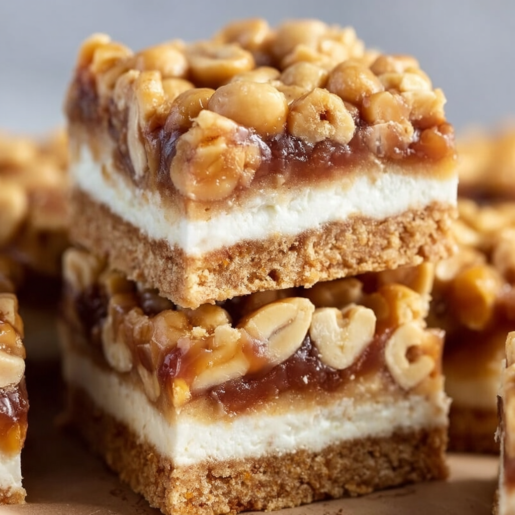 Copycat Salted Nut Roll Bars