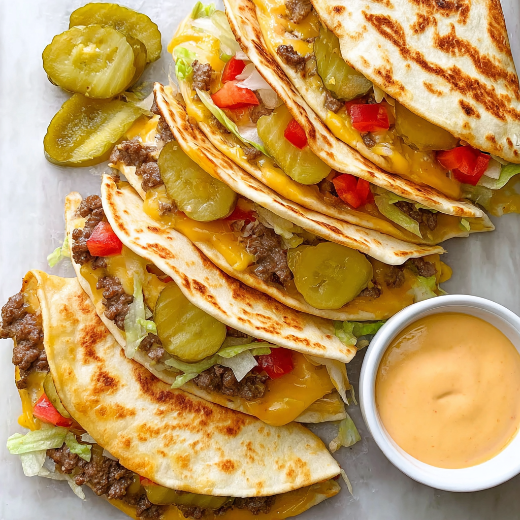Crispy Viral Smash Burger Tacos