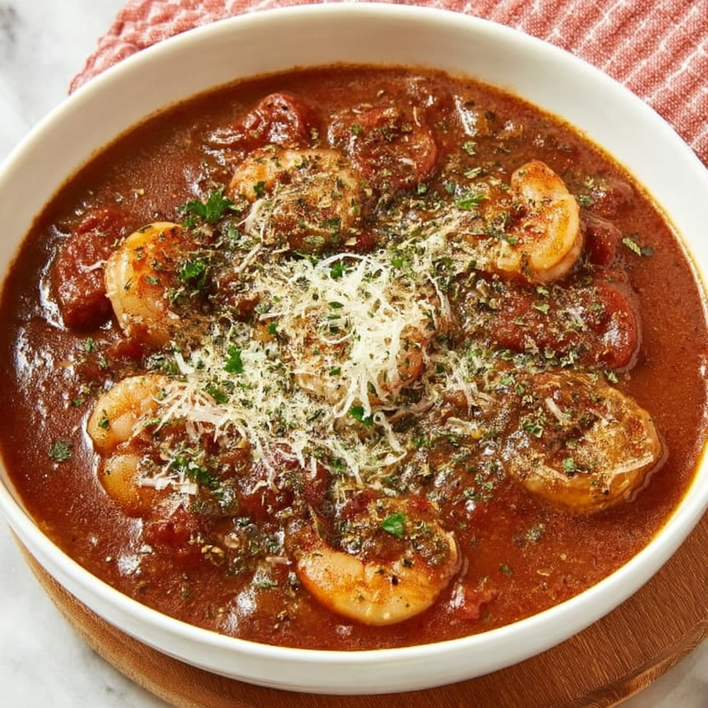 Instant Pot Pesto Tomato Tortellini Soup