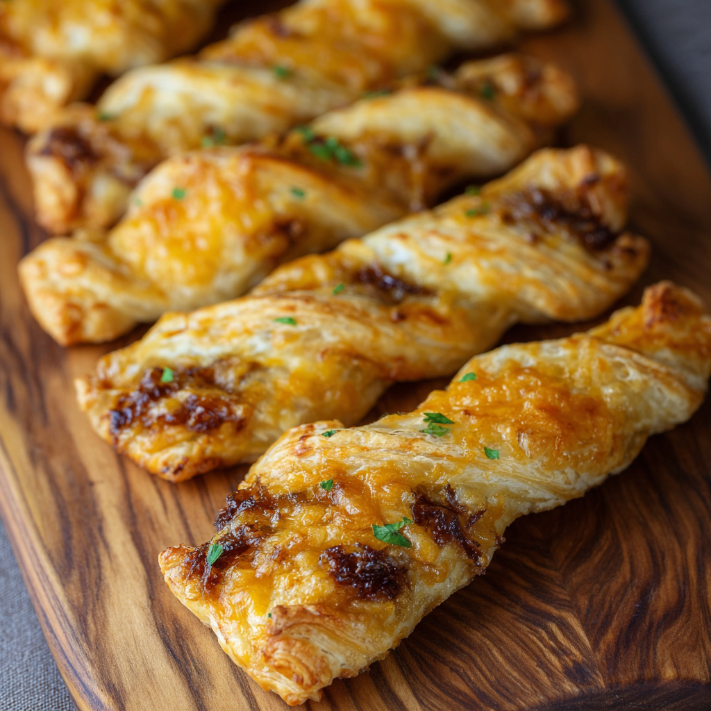 Pulled Pork Pastry Puffs