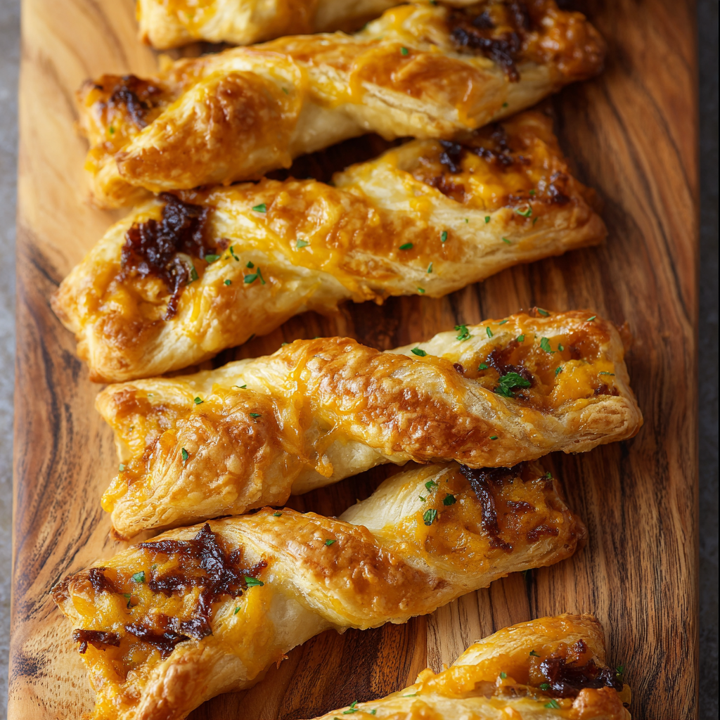 Pulled Pork Pastry Puffs