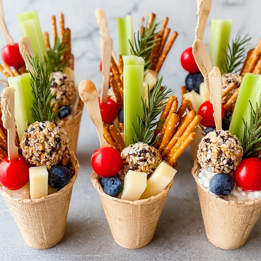 Charcuterie Cone Cups Recipe