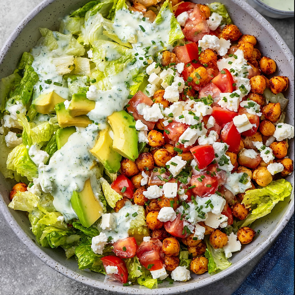 Chickpea Avocado Salad