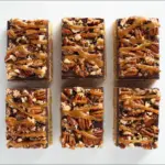 Caramel Turtle Rice Krispies Treats