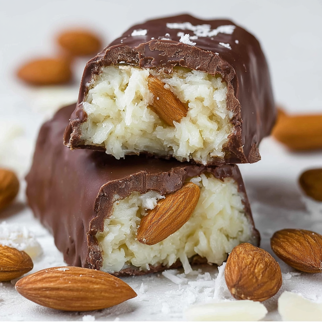 Copycat Almond Joy Bars