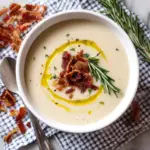 Rosemary Garlic White Bean Soup