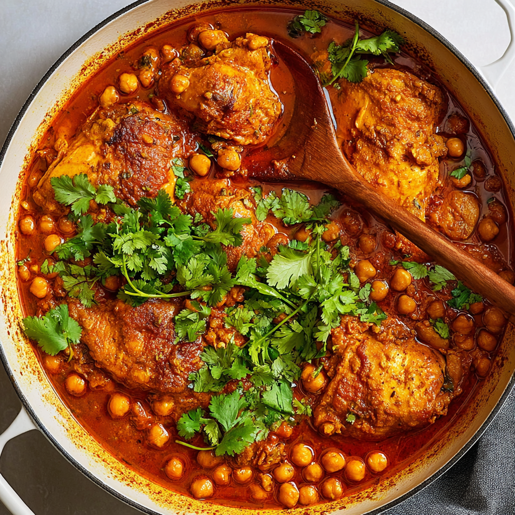 Chicken and Chickpea Curry Recipe