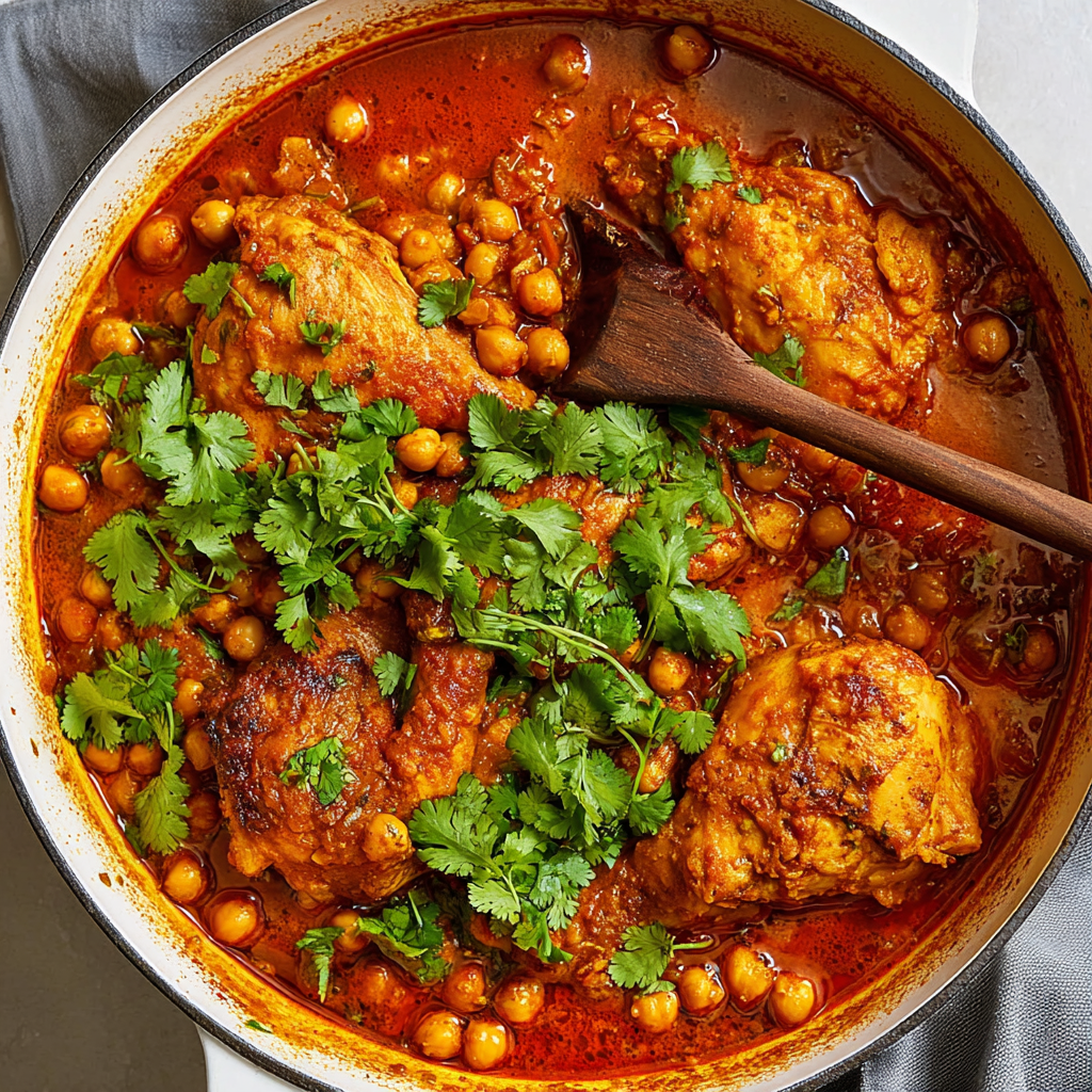 Chicken and Chickpea Curry Recipe