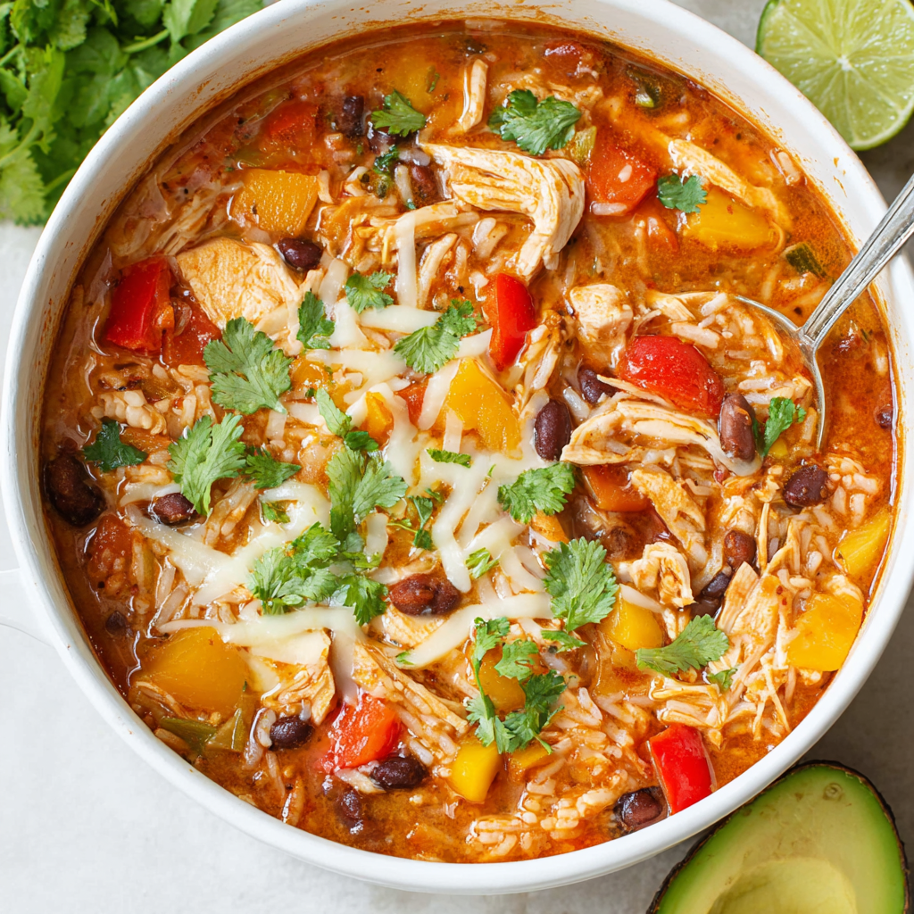 Chicken Fajita Soup