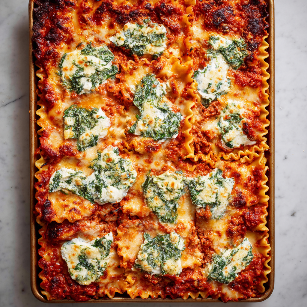 Sheet Pan Lasagna