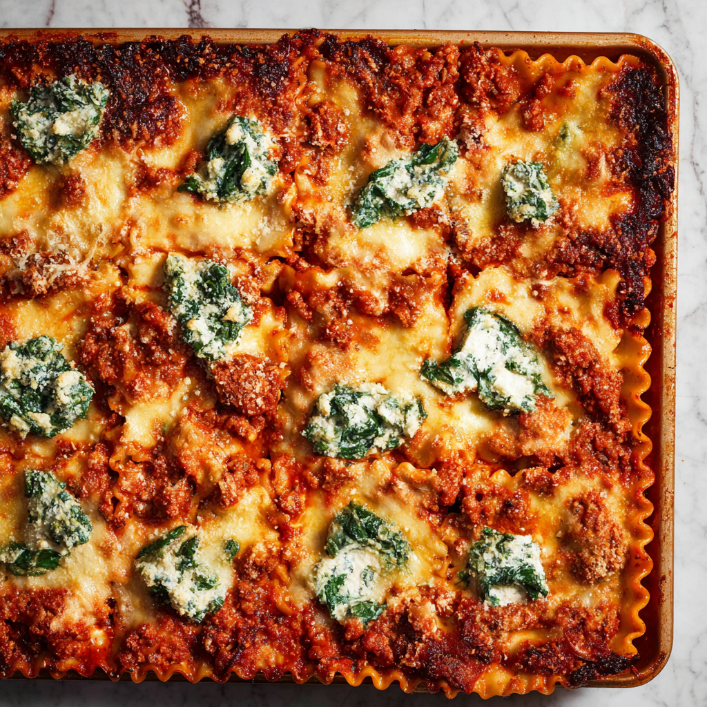 Sheet Pan Lasagna