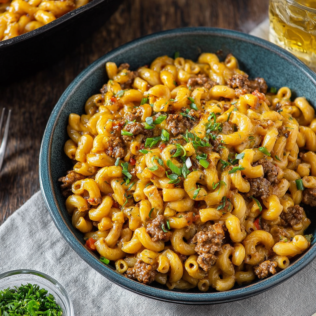 Homemade Cheeseburger Macaroni_03