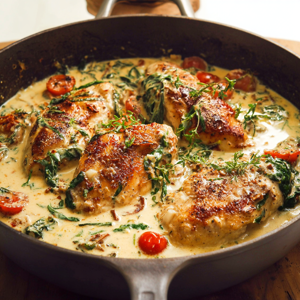 Creamy Tuscan Chicken_03