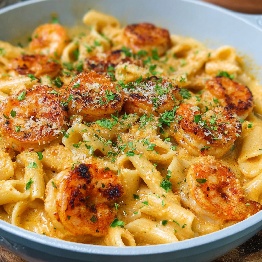 Creamy Cajun Shrimp Pasta_03