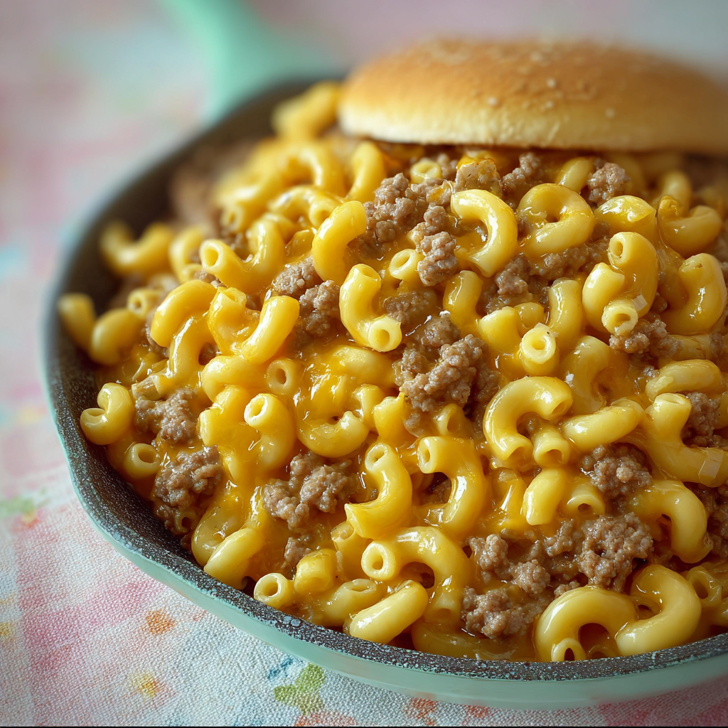 Homemade Cheeseburger Macaroni_01