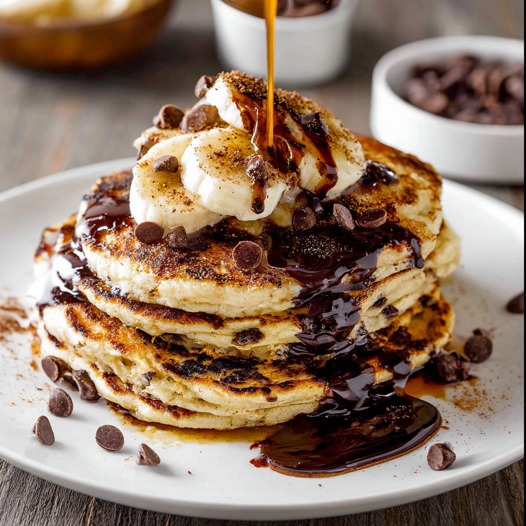 Chocolate Chip Banana Pancakes_01