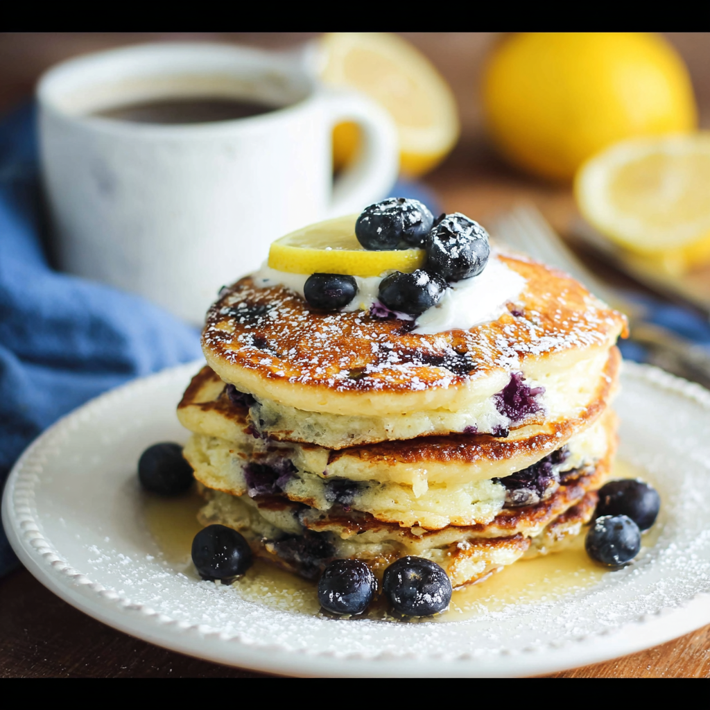 Blueberry Lemon Ricotta Pancakes_02