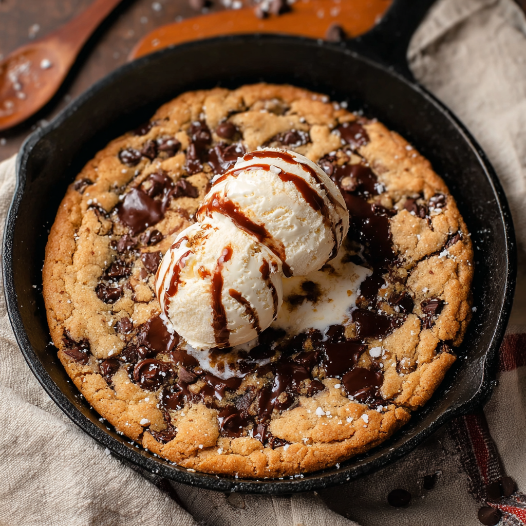 Brown Butter Chocolate Chip Cookie Skillet_03